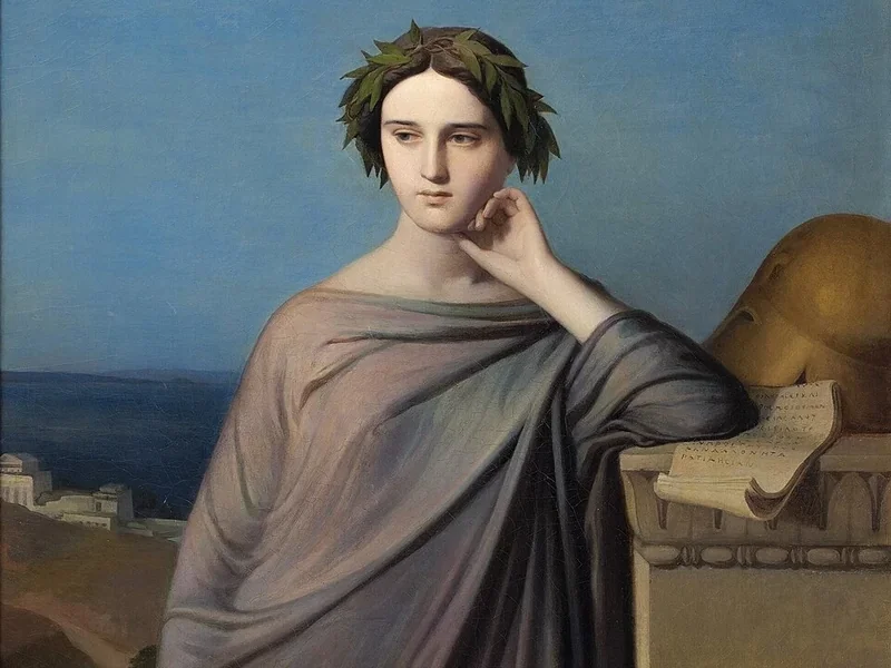 1810-Louis - Jules Étex - Telesilla, donna di Argo (1841)